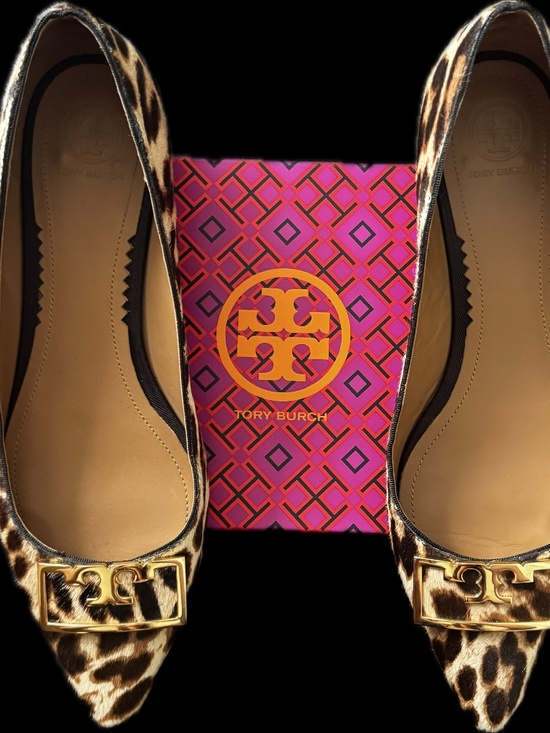 Tory Burch Shoes - Tory Burch Gigi calf-hair flats